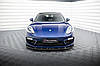 Сплітер Porsche Panamera E-Hybrid 971 (2020+) тюнінг обвіс губа спідниця елерон (V2), фото 3