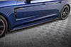 Пороги Porsche Panamera E-Hybrid 971 (2020+) тюнінг обвіс леза спідниця елерон, фото 3