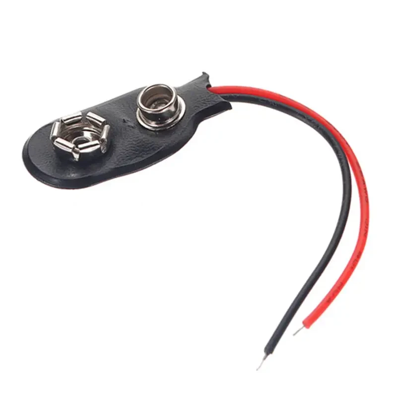 Адаптер перехідник для батареї 9В крона, тримач батареї, довжина кабелю 15 см