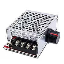ШІМ контролер ZS-X7C 7-70 В 30A, регулятор швидкості двигуна (димер) + провід, фото 5