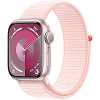 Смарт годинник Apple Watch Series 9 GPS 45mm Pink Aluminum Case w. Light Pink S. Loop (MR9J3) епл вотч 9