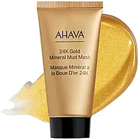 Минеральная маска с золотом для увлажнения и разглаживания кожи лица Ahava 24K Gold Mineral Mud Mask 50 мл