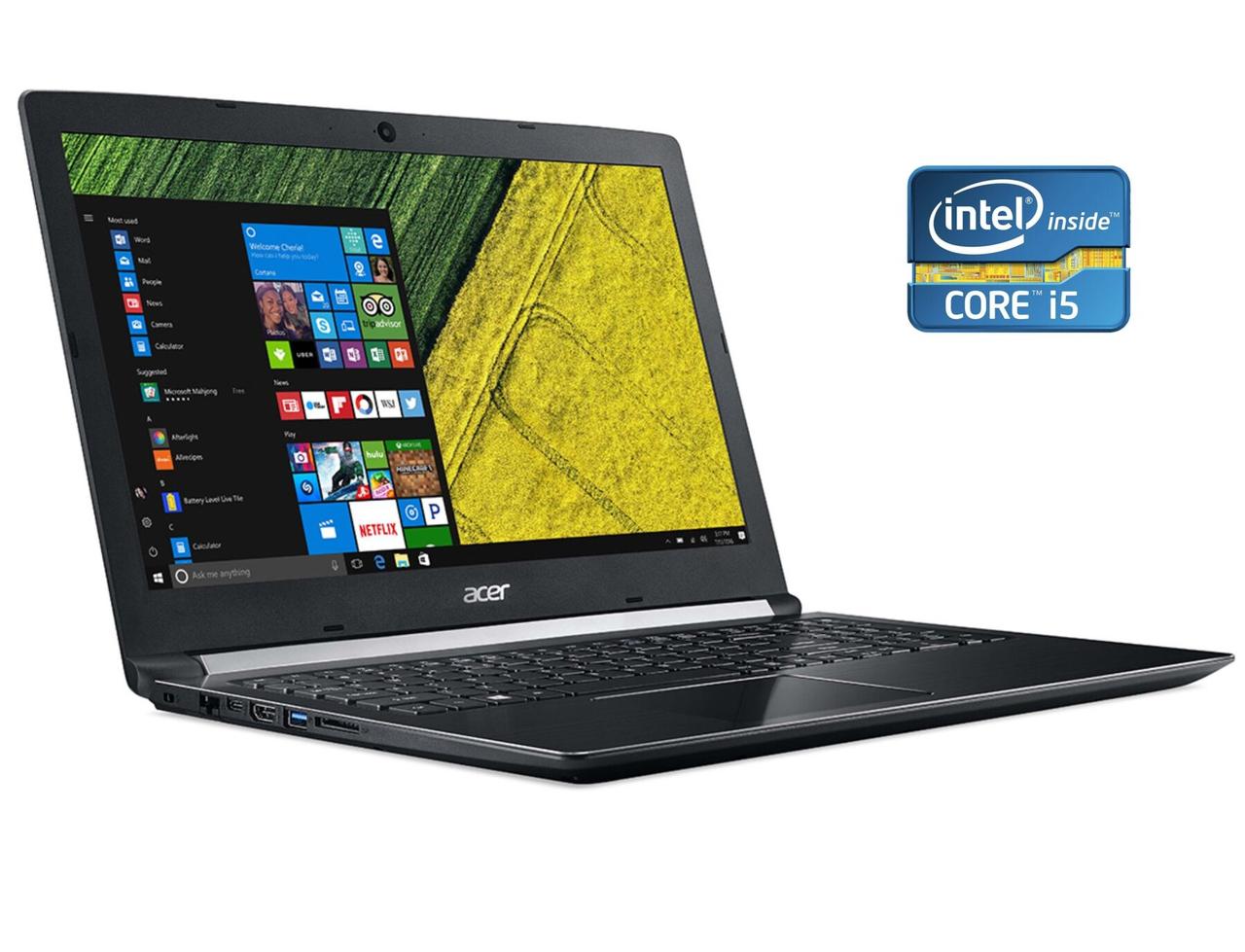 Ноутбук Acer Aspire 5 A515-51-58HD/ 15.6" (1920x1080)/ Core i5-8250U/ 8 GB RAM/ 480 GB SSD/ UHD 620
