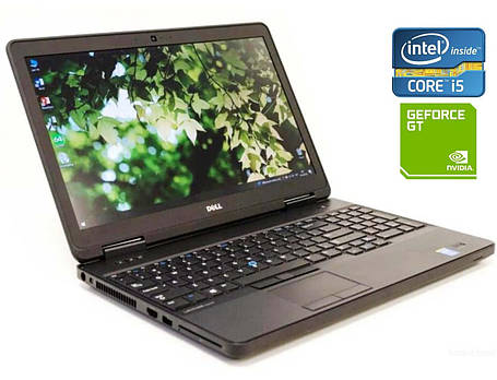 Ноутбук Dell Latitude E5540/ 15.6" (1366x768)/ Core i7-4600U/ 8 GB RAM/ 240 GB SSD/ GeForce GT 720M 2GB, фото 1