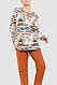 Піжама жіноча утеплена, колір молочно-коричневий, 219R004 M, фото 2