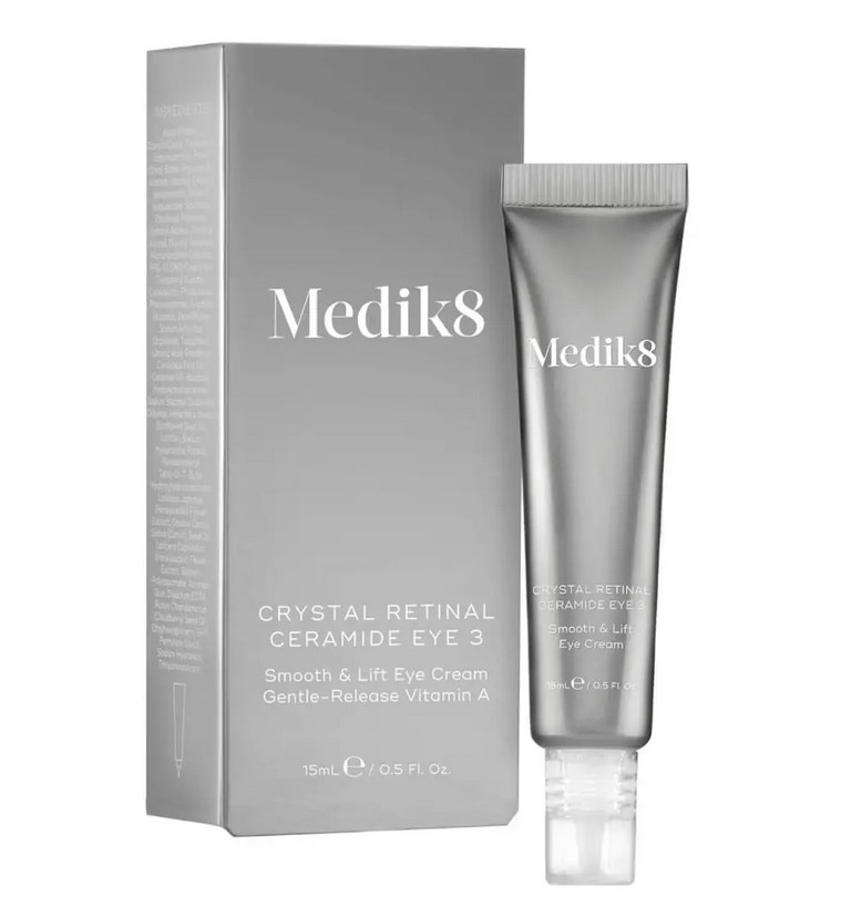 Крем для розгладження зони навколо очей Medik8 Crystal Retinal Ceramide Eye Serum - 3