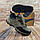 Кросівки чоловічі BONA 906Т-6 зима хакі нубук, фото 3