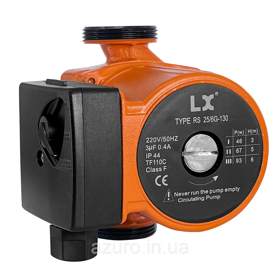 Насос Aquaviva LX GPD25-4S-130 (220 В/50 Гц; 65 Вт; Qmax 2.8 м3/рік; Hmax 4 м)
