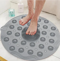 Нескользящий коврик для душа массажный для ног Massage foot rad