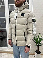 Куртка Stone Island бежевая | Куртки Стон Айленд на зиму | Куртки брендовые для мужчин