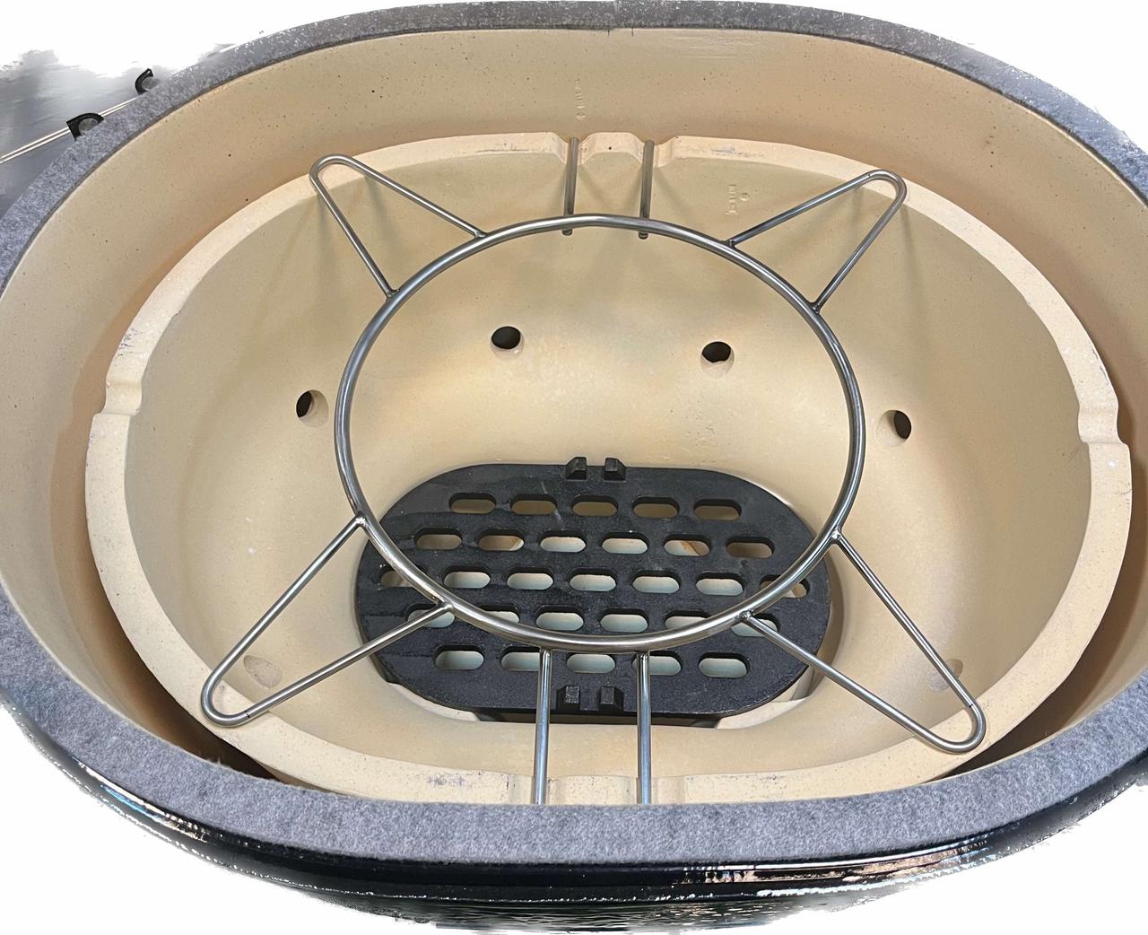 Кільце під казан для Primo L oval із нержавіючої сталі 011300, фото 1