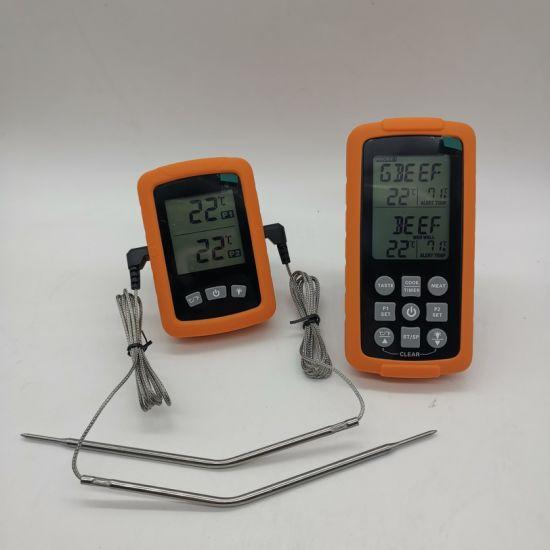 Цифровий виносний двозонний термометр GRILLI 777762, фото 1