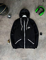 Чоловіча вітровка Nike чорна <unk> Повсякденні куртки вітровки Найк