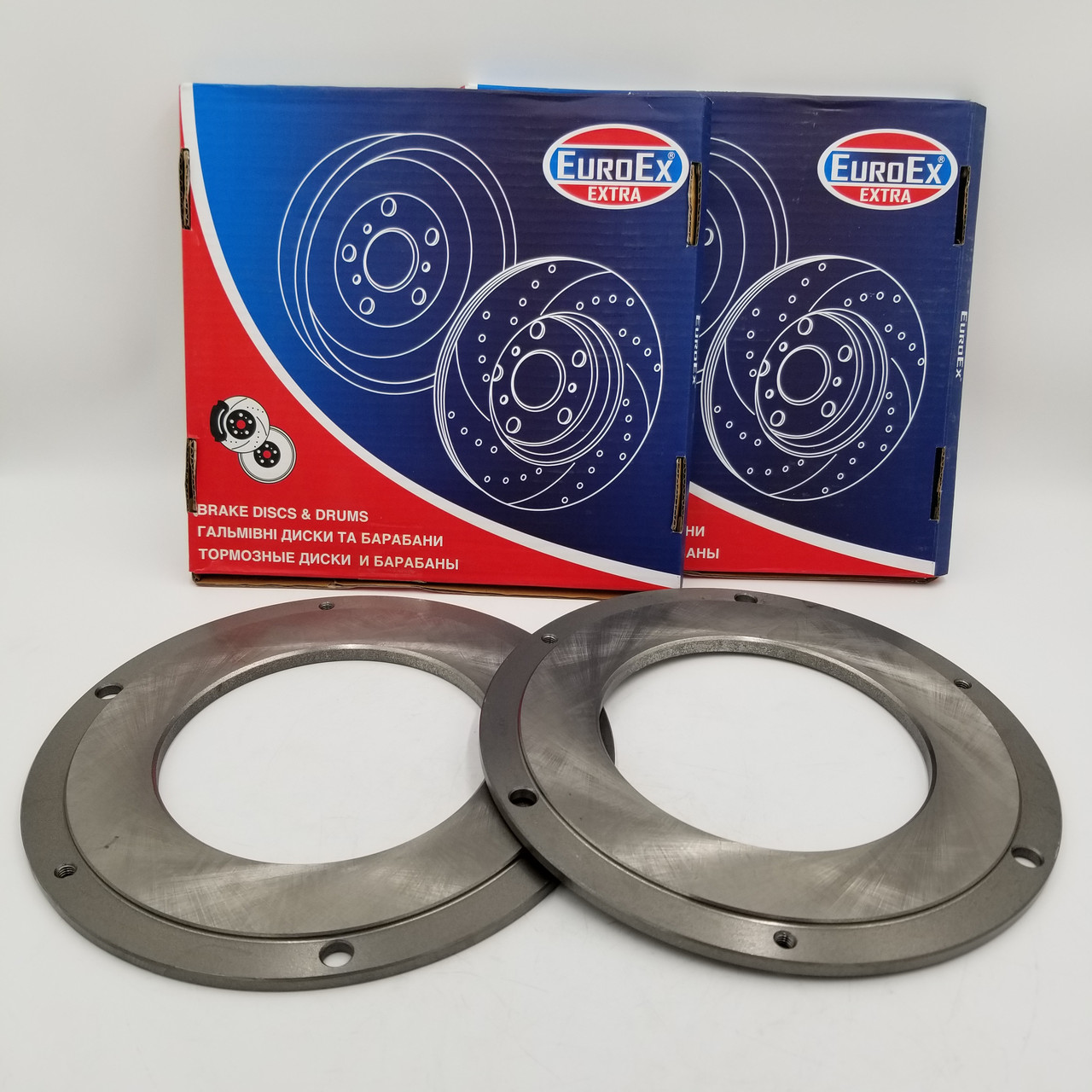 Диски гальмівні Таврия, Славута (комплект 2-шт) EuroEx Угорщина, фото 1