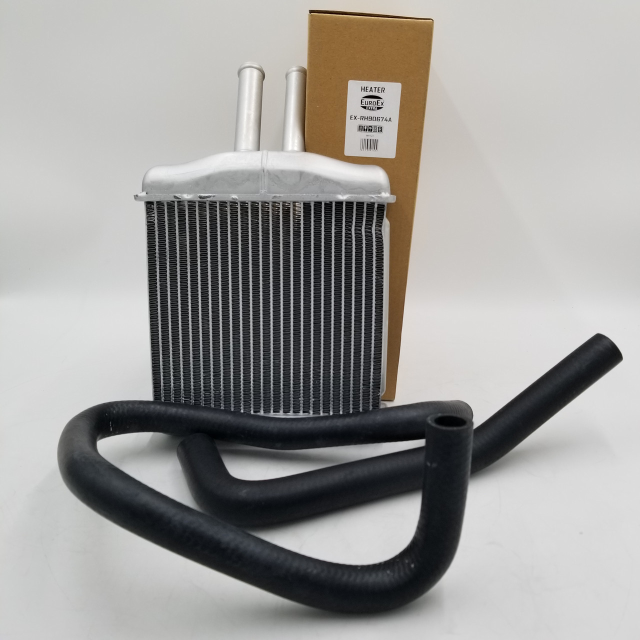 Радіатор пічки Ланос (комплект з патрубками) EuroEx Угорщина, фото 1