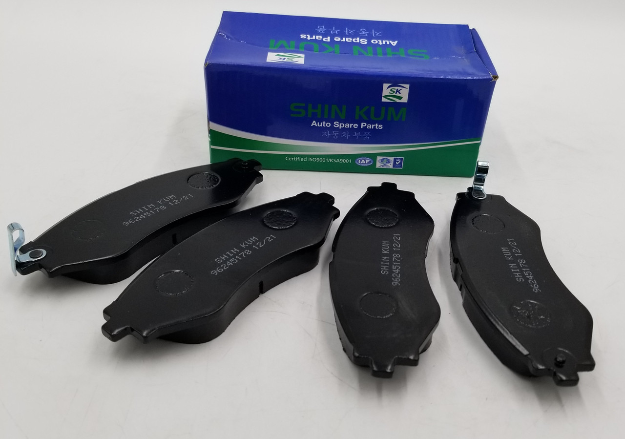 Колодки гальмівні передні Лачетті, Ланос 1,6 Shin Kum Корея, фото 1