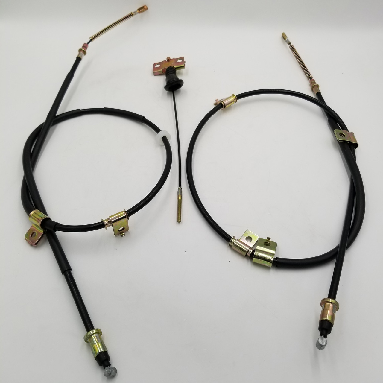 Троси ручного гальма Ланос, Сенс (комплект лівий+правий+центральний) FSO Польща, фото 1