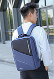 Рюкзак Digital протиударний для ноутбука 15,6 Asus 42х30х12 см Синій (код: IBN030Z3) SP, код: 6943404, фото 2