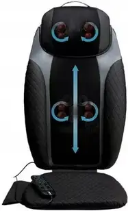 Масажна накидка на крісло HoMedics 2-in-1 Shiatsu Massage Cushion and Cordless Body Massager (MCS-950HJ)