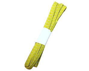 Резинка білизняна жовта Зіг-Заг 8мм/2.5м, фото 2