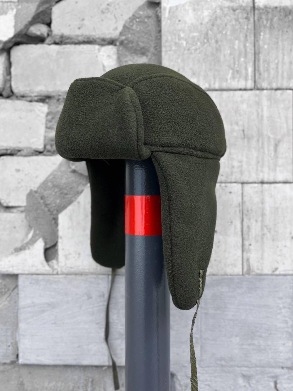 Шапка армійська головний убір для військових ЗСУ, Тепла тактична шапка на флісі осінь зима