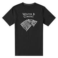 Мужская стрейчевая футболка Winter is coming (Игра престолов)