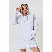 Худі Studio Dip Hem Light Grey Marl Grey Marl, оригінал. Доставка від 14 днів