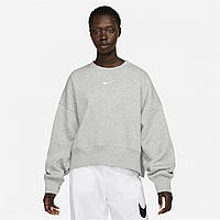 Толстовка Nike Sportswear Phoenix Fleece Women's Over-Oversized Crewneck Grey Marl Доставка від 14 днів -