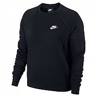 Толстовка Nike Sportswear Club Fleece Women's Crew-Neck Black Доставка від 14 днів - Оригинал