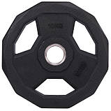 Диски (диски) поліуретанові з потрійним хватом d-51 мм SC-3858-10 (1 шт. х 10 кг), фото 2