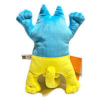 М`яка іграшка Котик I Love Ukraine, Я люблю Україну на присосках в машину 33*24*7 см (00971-4), фото 2