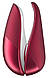 Вакуумний кліторальний стимулятор Womanizer Liberty Red, магнітна кришка, 2 насадки  18+, фото 5