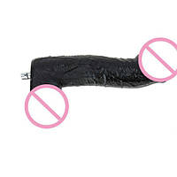 Насадка фістинг чорна для секс-машин, Черный