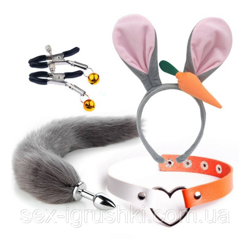 Комплект аксесуарів для дорослих ігор Rabbit with Carrot Set ST61584