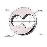 Stainless steel scrotum weight-bearing ring / 8 shape heavy ball stretcher male ST52229, фото 3