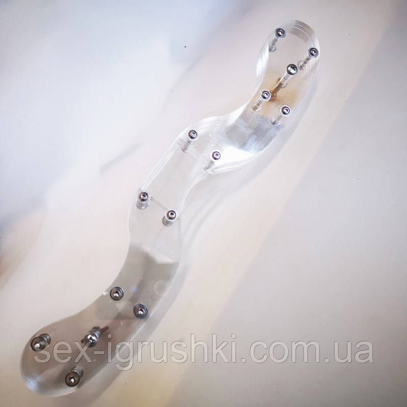 Акриловий CBT Cock & Ball Torture Ball Stretcher Scrotal Fixture