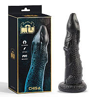 Фалоімітатор чорний для фістингу MU Wyrm Baiser, Черный