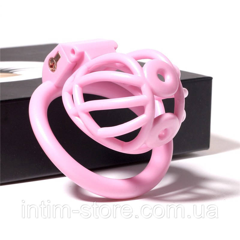 PA Ring New Design Male Chastity Device Pink ST61049, фото 1