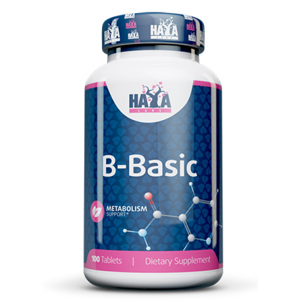 Вітаміни групи B Haya Labs B-BASIC 100 таблеток