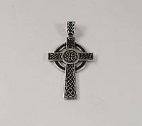 Женский кулон Кельтский крест Maxi Silver 2915