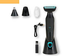 Електробритва сіткова для чоловіків для сухого та вологого гоління XPRO V-601 чорна (42094-VGR V-601_427)