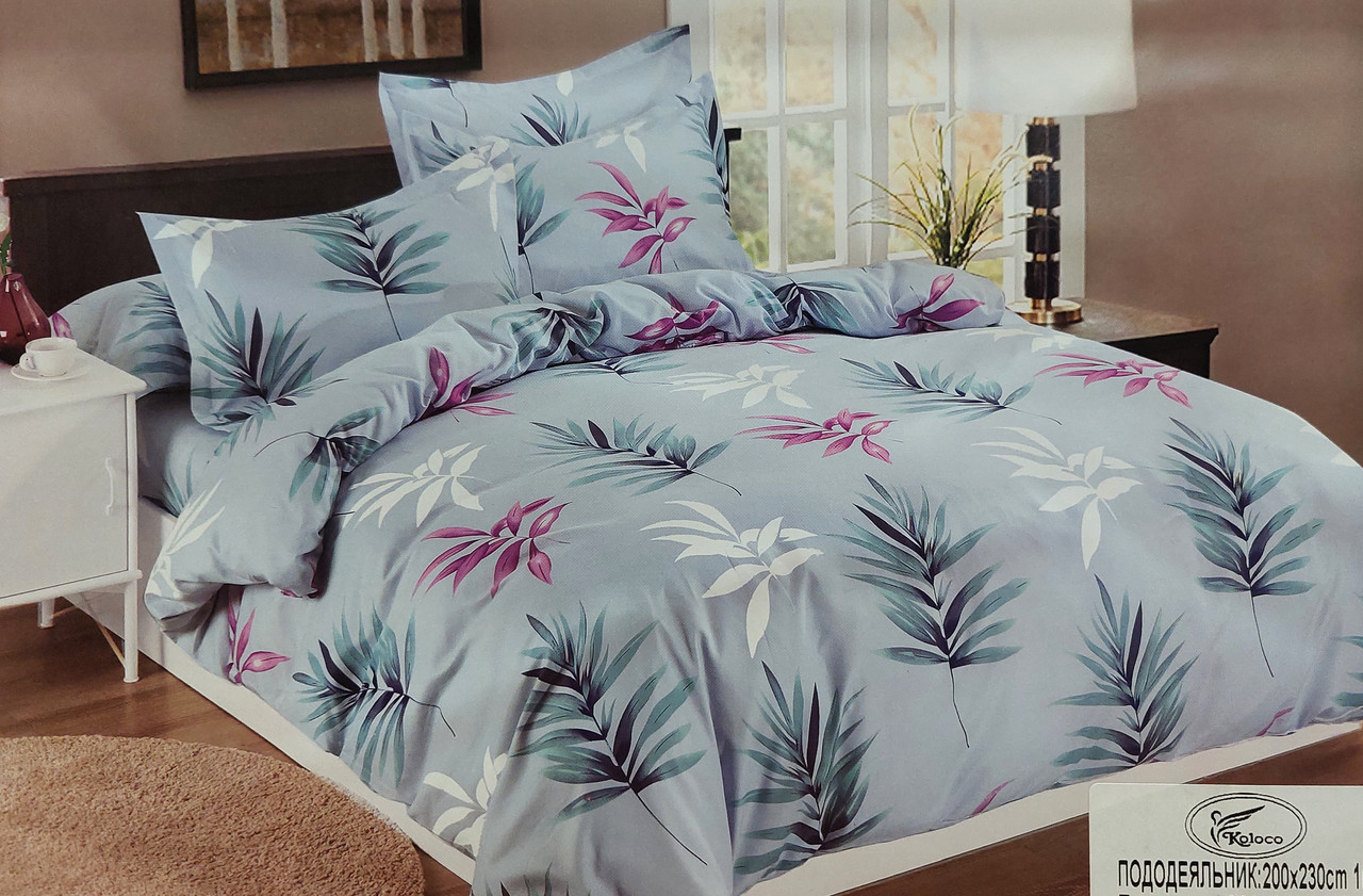 Постільна білизна Koloco Flanel у сумочці Євро розмір