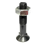 Болт лемешний М12х50 з гайкою високоміцний 10.9 UNIBOLT, фото 2