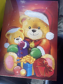 Різдвяний новорічний дитячий адвент-календар Шоколадний Favorina Advent Calendar