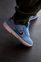 Чоловічі / жіночі кросівки nike sb dunk low philadelphia phillies light blue