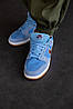 Чоловічі / жіночі кросівки nike sb dunk low philadelphia phillies light blue, фото 3