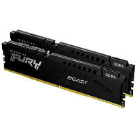 Модуль пам'яті для комп'ютера DDR5 32GB (2x16GB) 6000 MHz Beast AM5 Black Kingston Fury (ex.HyperX)