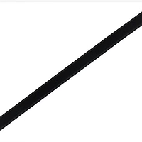 Тесьма эластичная Black Chrisanne Clover, 1м