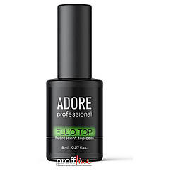 Топ для нігтів Adore fluo top, 8 мл