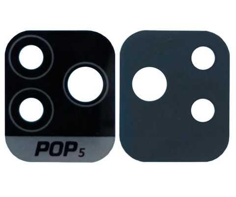 Скло камери для Tecno Pop 5 чорне (BD2d/BD2p), фото 1